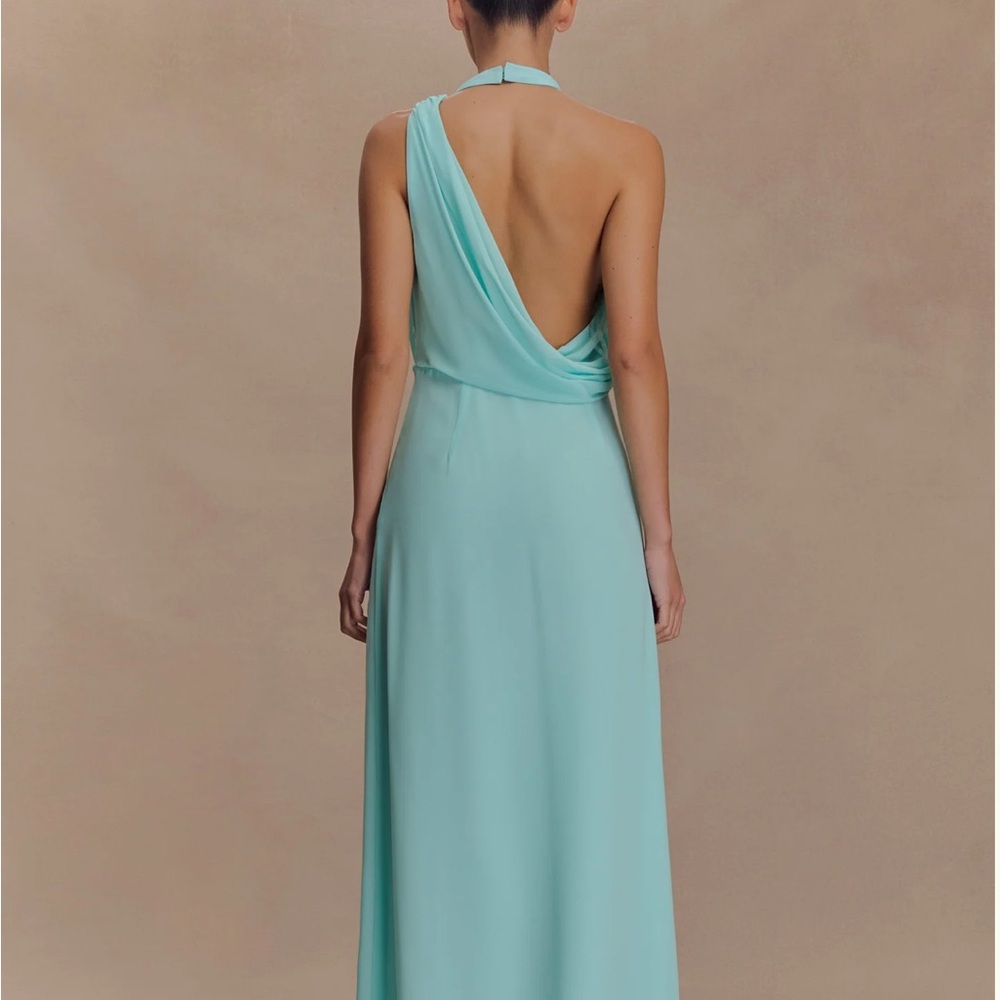 MESHKI Aqua Sleeveless Dress - Picture 2 of 6